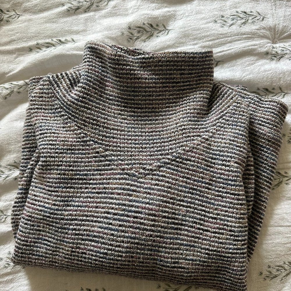Madewell Multicolor Mock neck Sweater
